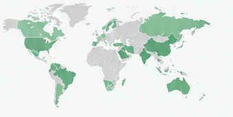 Global markets map