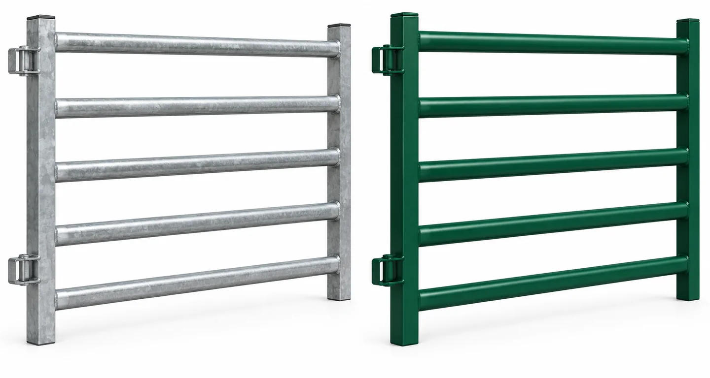 5-Rail Livestock Panel — product view 4