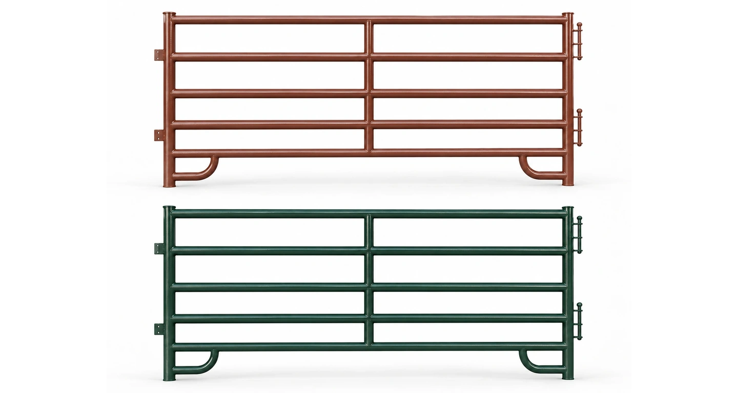S.D. Magnum Livestock Panel brown finish