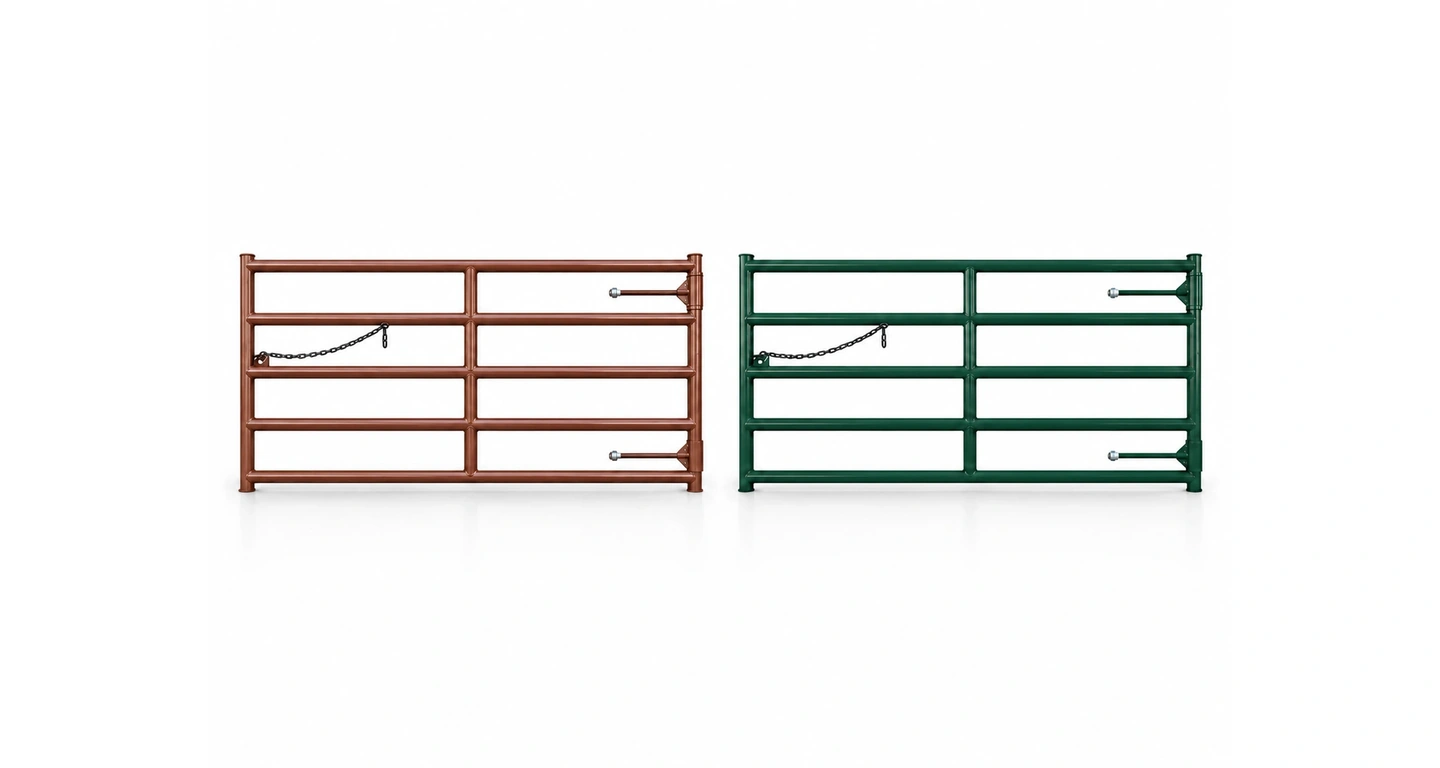 H.D. Magnum Livestock Gate dual-finish view