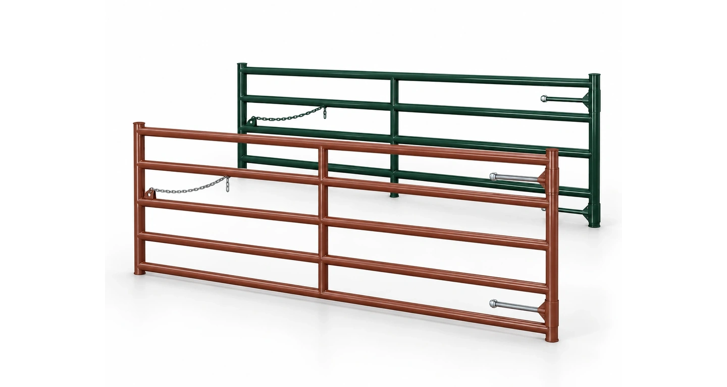 H.D. Magnum Livestock Gate brown finish