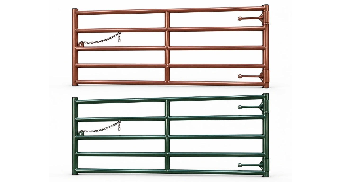 H.D. Magnum Livestock Gate green finish