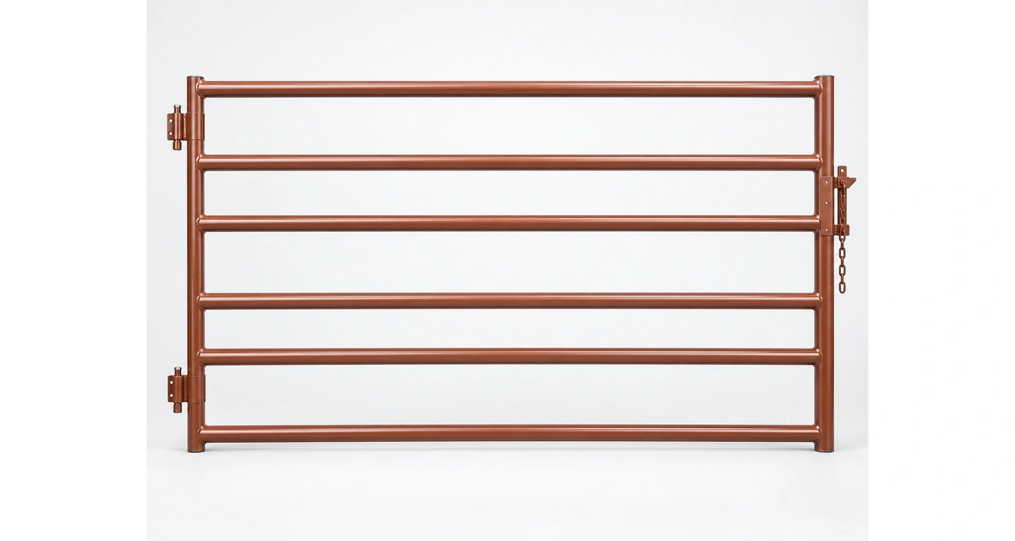 Livestock Frame Gate brown finish
