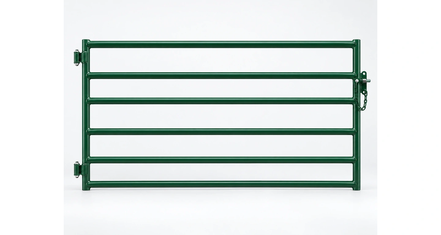 Livestock Frame Gate green finish