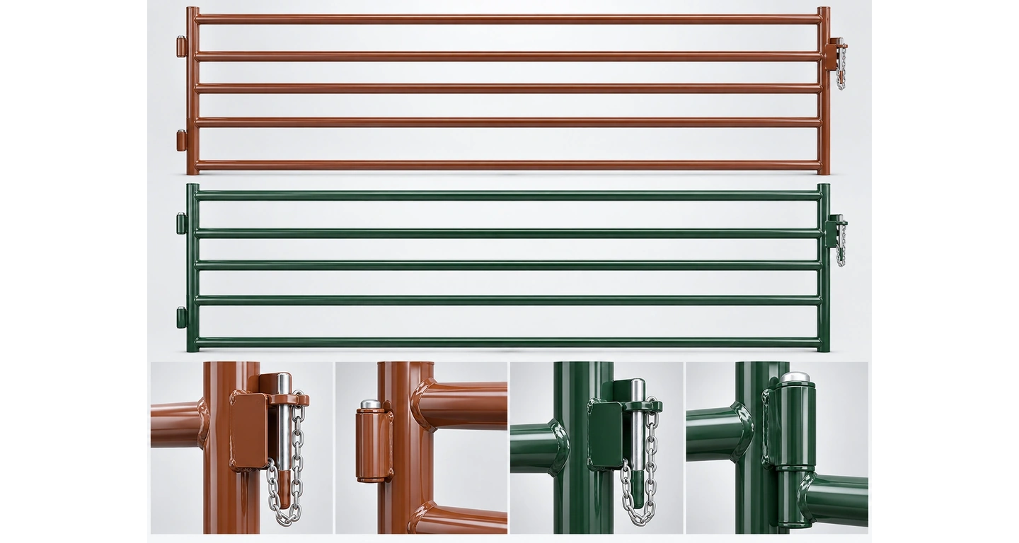 Livestock Frame Gate hardware details