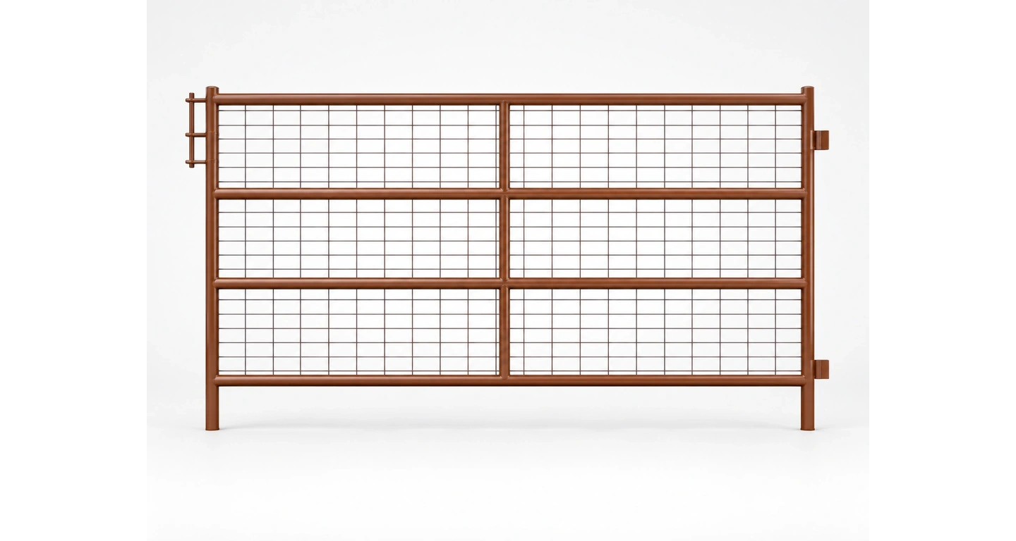 Mesh Sheep & Goat Panel brown finish