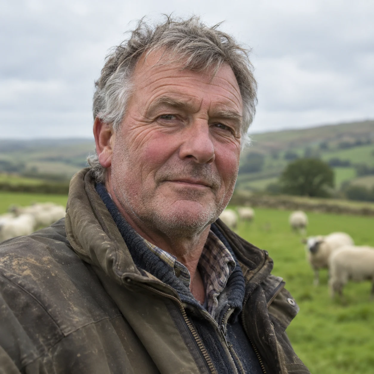 UK Sheep Farm