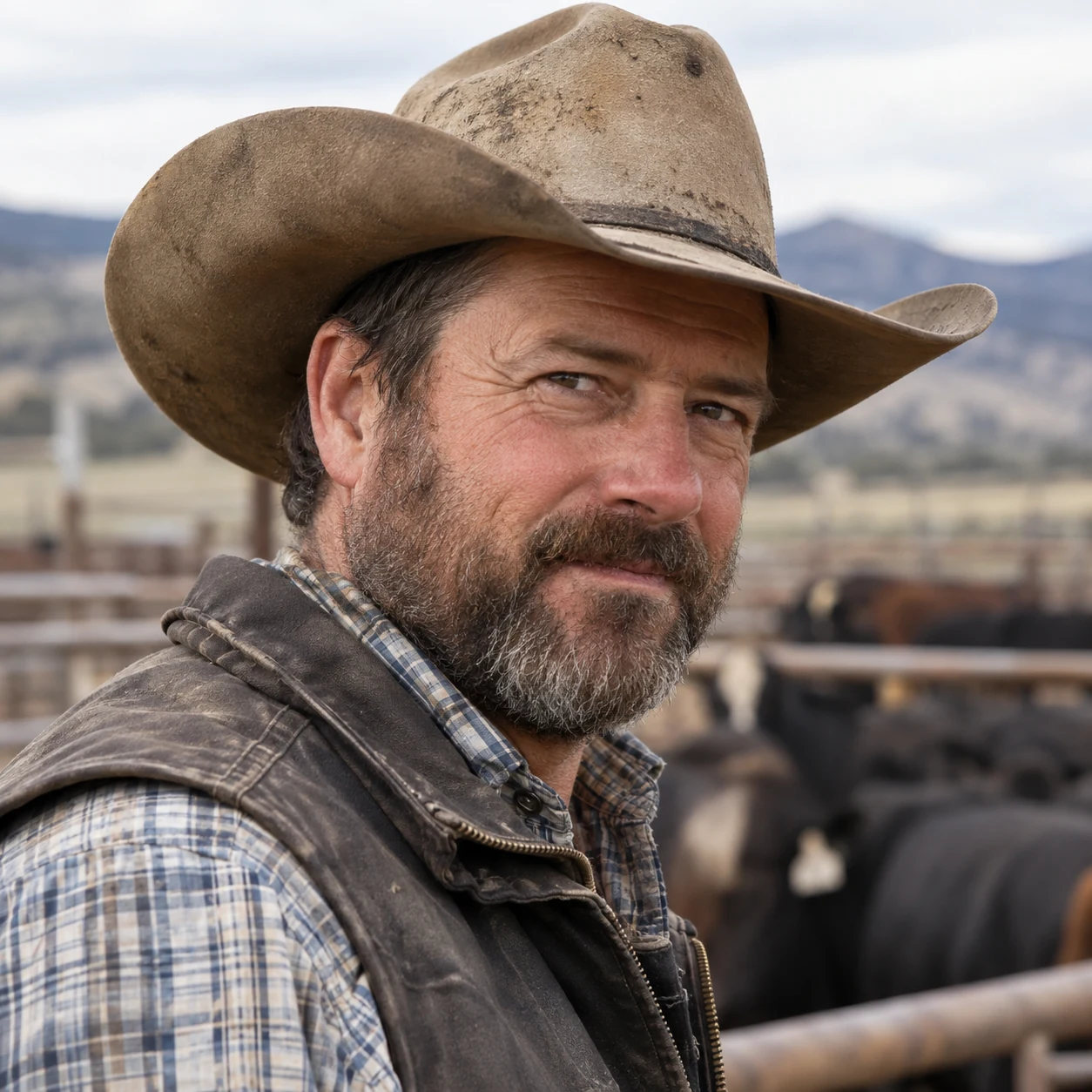 USA Beef Cattle Farm